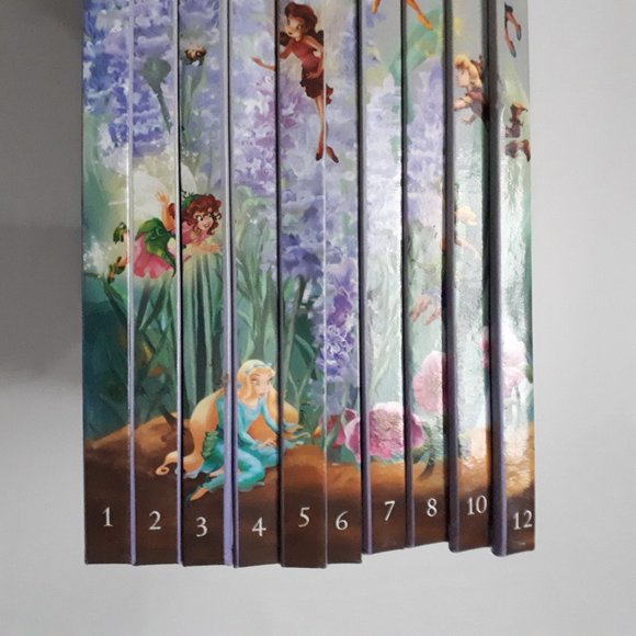 Disney Fairies Storybook Library Bundle of 10 Hard Cover Books - Picture 2 of 16